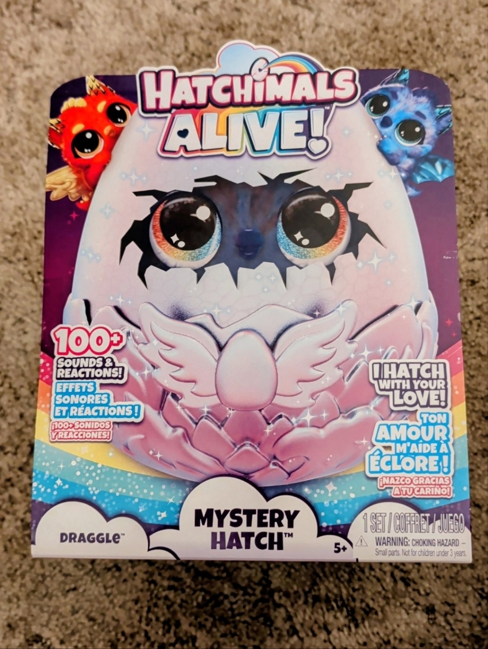 Hatchimals Live! Draggle Mystery Hatch